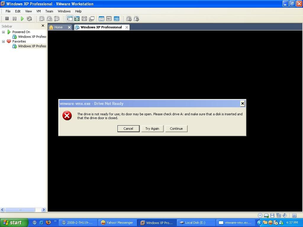Rắc Rối Với VMWare, ai rành giúp dùm với