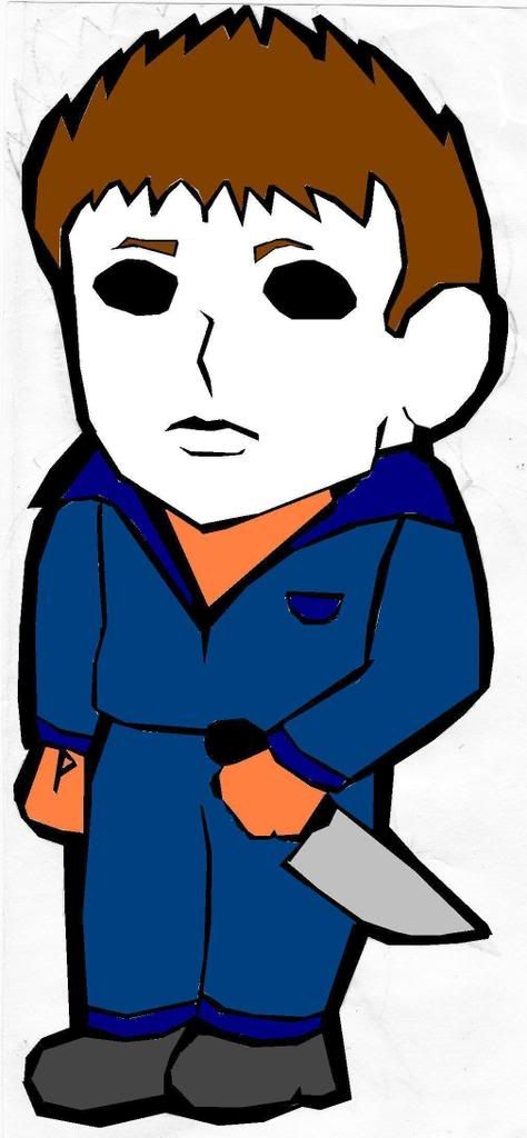cartoon michael myers Pictures, Images and Photos