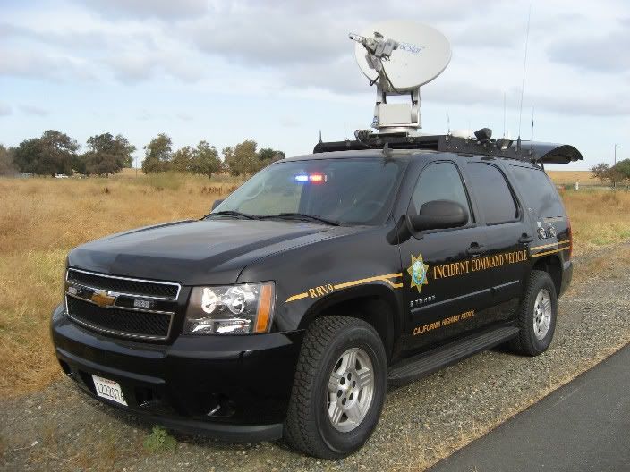 california highway patrol CHP incident command vehicle