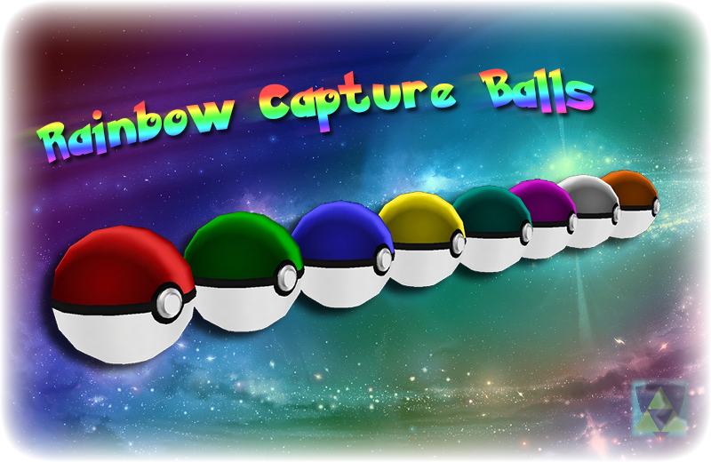 Rainbow Capture Balls