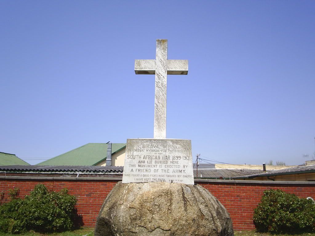 Boer War Memorial Cape Town Wynberg Cemetery