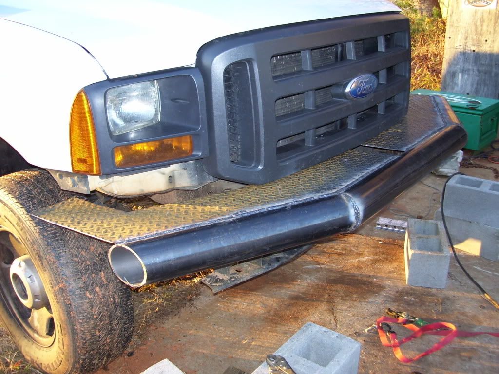 Homemade Bumper Replacement Ford Powerstroke Diesel Forum