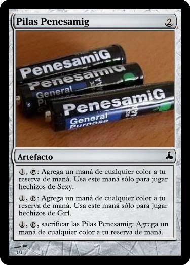 Pongamos CARTAS MAGIC demigrantes