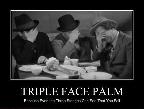 Triple Face Palm Pictures, Images and Photos