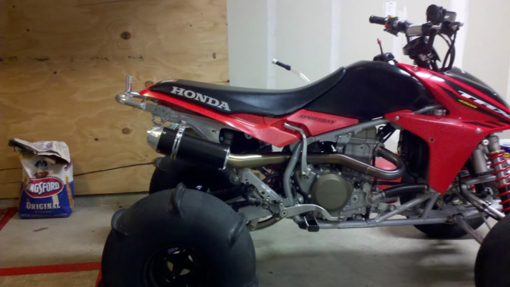 dasa /Eko drag cut full exhaust for sale Honda TRX 450R