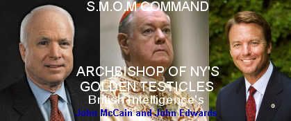 Remember myself and Eric Jon Phelps telling you about these two U.S President forerunners.  Well keep your eyes on them as the leadership of the Americas, SMOM Command Archbishop of NY likes these Golden Boys!!