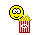 Emoticon: Popcorn