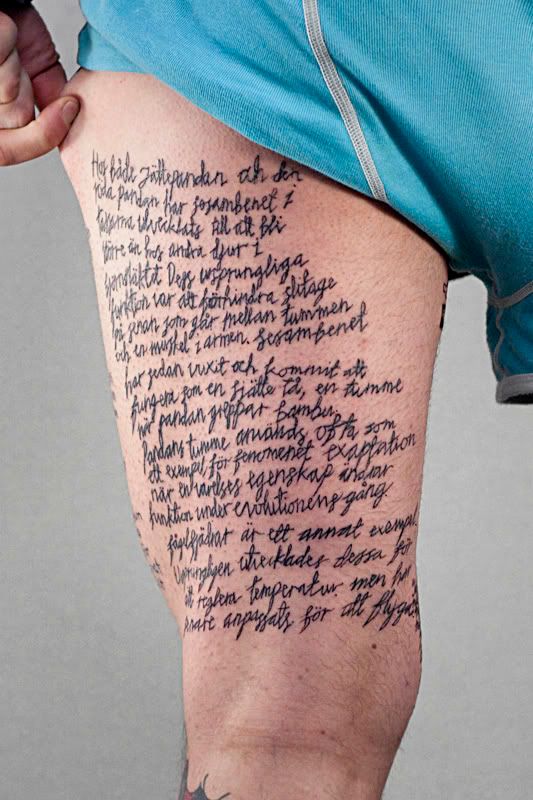 Tare Lugnt is a budding Swedish Tattoo magazine that opted to have its 3rd 
