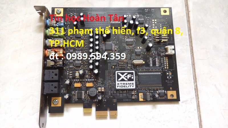Creative sb0880 XFi Titanium Sound Card 4.1, 5.1, 7.1 hàng nước ngoài - 5