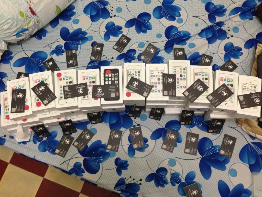 Xã hàng ip5s gold  lock ATT new 100% giá cực tốt cho anh em. - 1