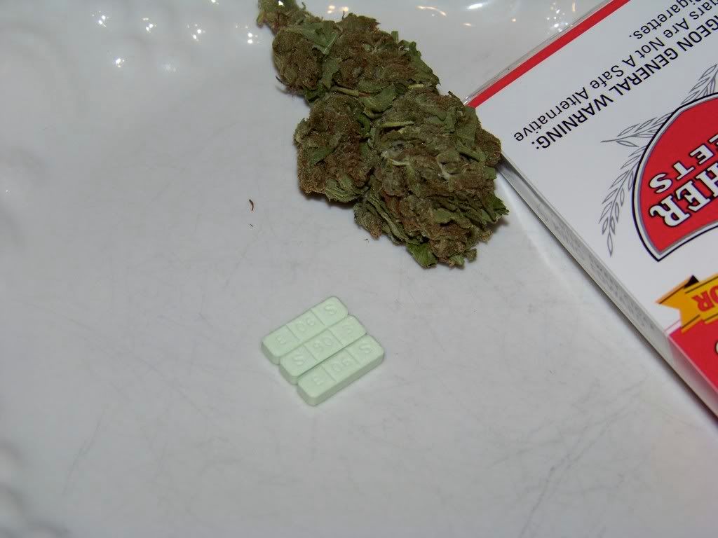 Green Bars Xanax