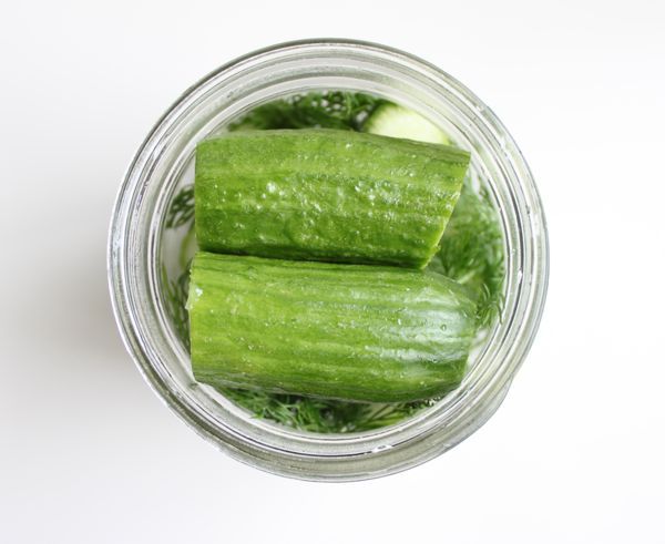 cucumber ontop