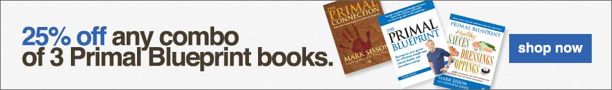 Primal Blueprint 25% Off 3 or More Books 25% Off 3 or More Books
