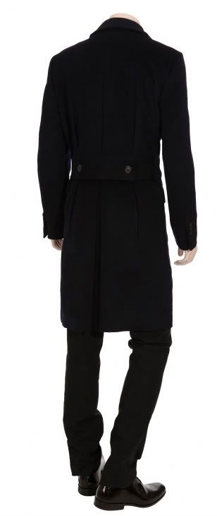 AFFLUENT LIFESTYLE: Yves Saint Laurent Double Breasted Wool Coat