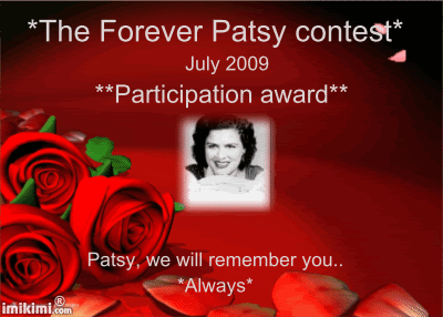 Patsy Participation Award
