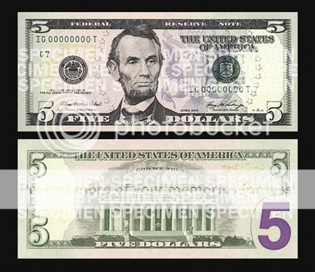 Five Dollar Bill Pictures, Images & Photos | Photobucket