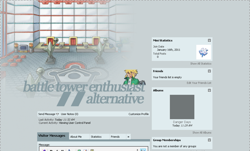 [PokeCommunity.com] Forever Lasting; Profile Design