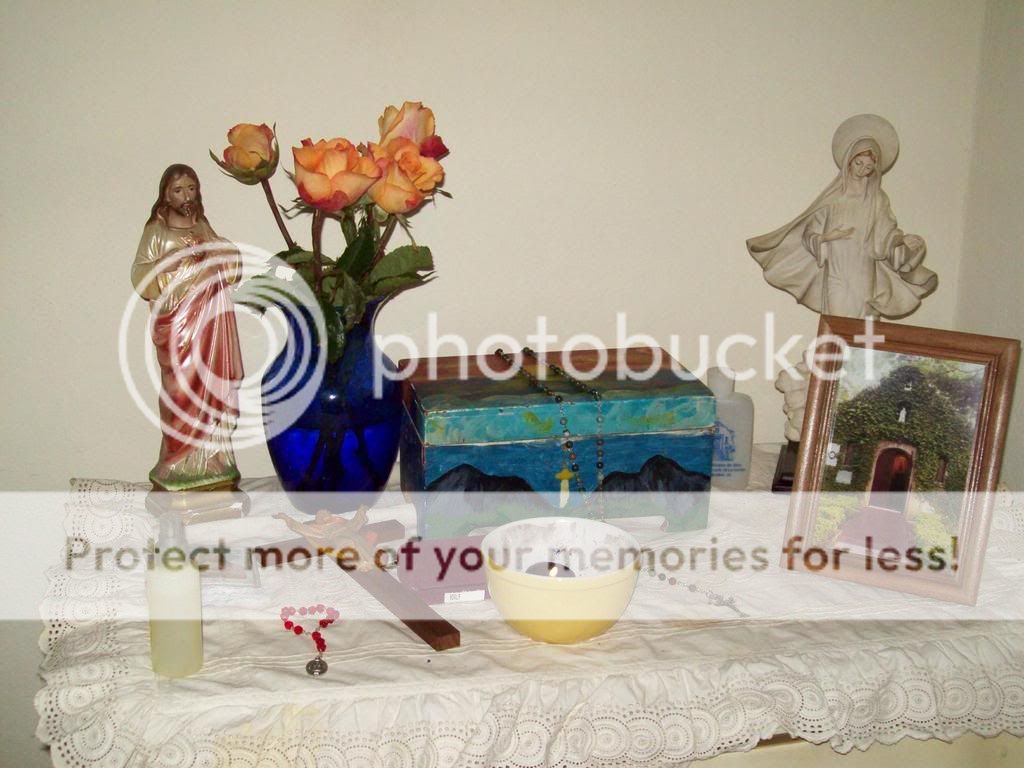 jesus and mary alter