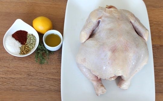 Slow Roasted Chicken