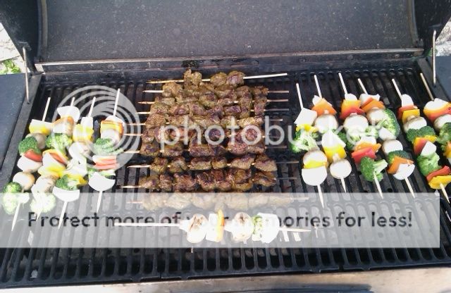 Beef and Vegetable Kabobs