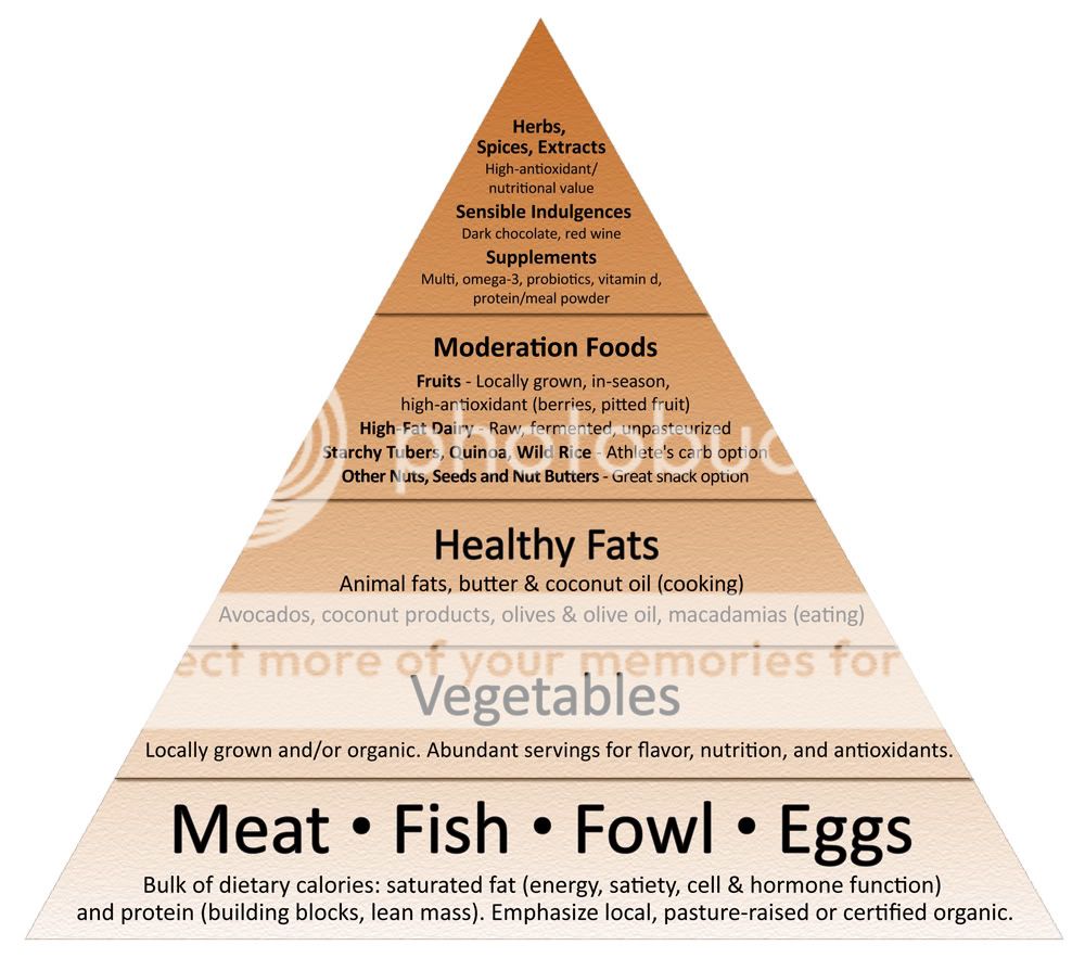 New Primal Blueprint Food Pyramid