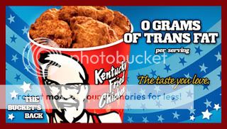 KFC No Trans Fat