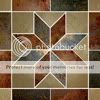 40 NATURAL SLATE STARBURST TILE MOSAIC MEDALLION  